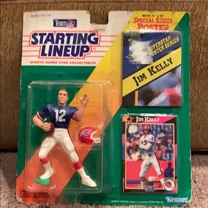 Jim Kelly Starting lineup figure